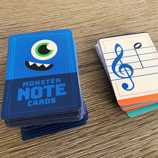 Monster NOTE Cards